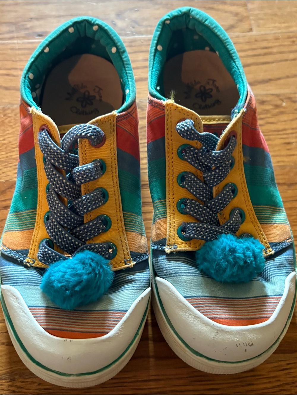 Matilda Jane "Moments with You" Finish Line Sneakers, Size 12, EUC